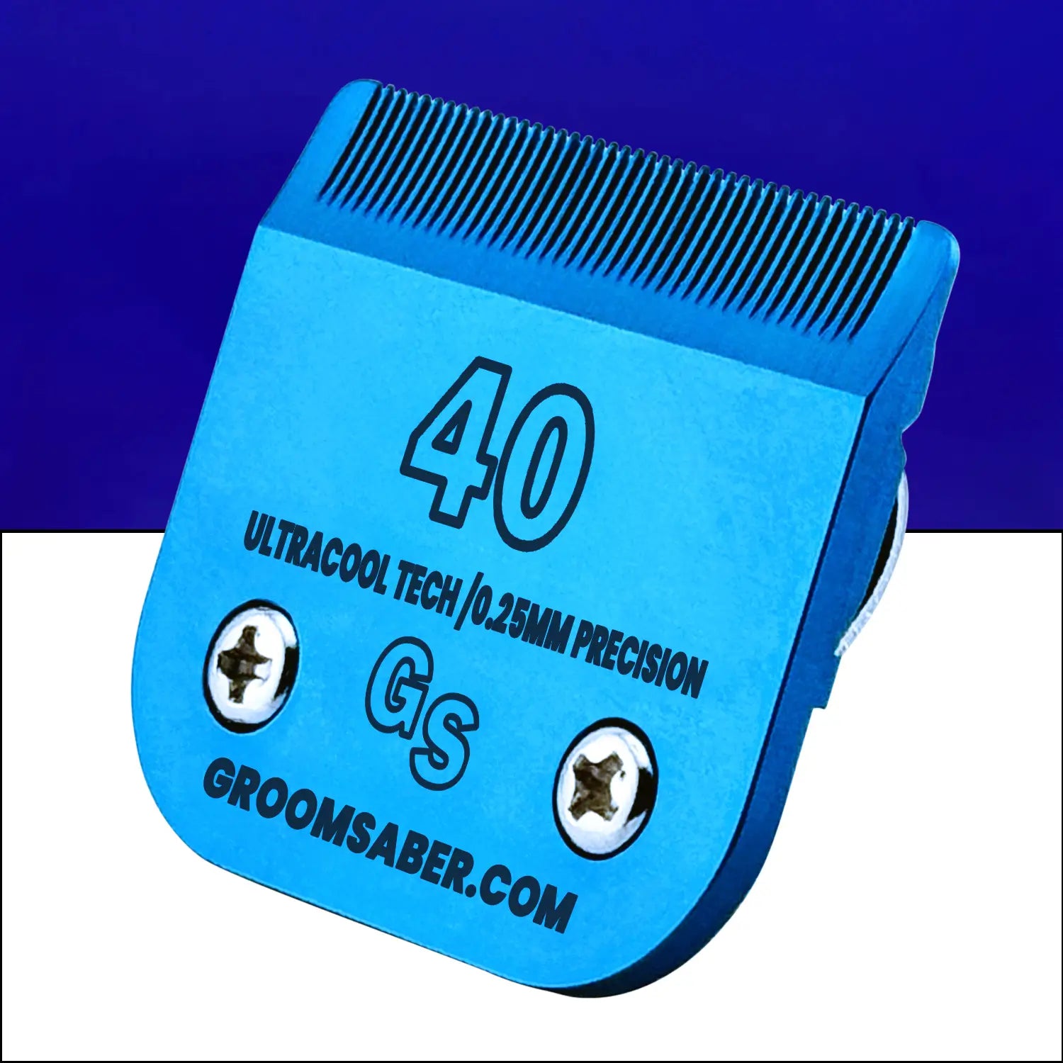 40# Blue Steel Dog Clipper Blade (0.25 mm)